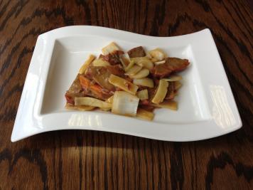 Roast Pork with Bamboo Shoots & Water Chestnuts