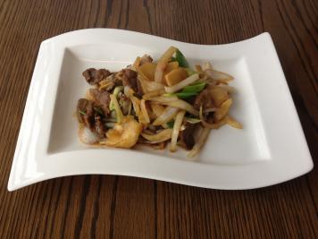 Beef with Ginger and Spring Onion