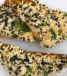 Sesame King Prawn Toast